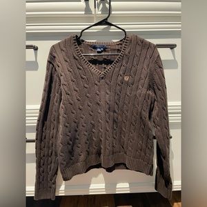 Chaps Brown Sweater